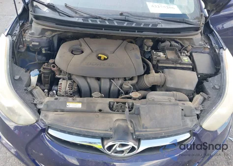 2013 Hyundai Elantra Gls from USA, damaged, VIN 5NPDH4AE8DH173513